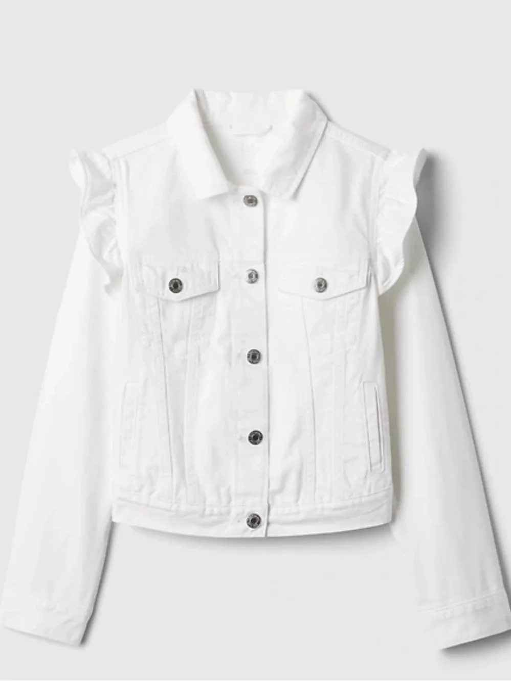 GAP Ruffle Denim Jean Jacket | LIKE NEW!